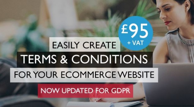 Create tailored ecommerce website T & C's